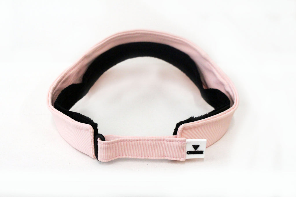 pink adidas visor