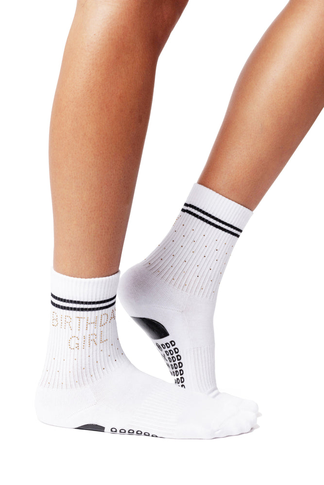 Birthday Girl Grip Sock