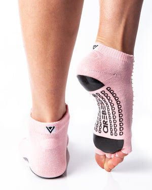 Moto Open Toe Grip Sock