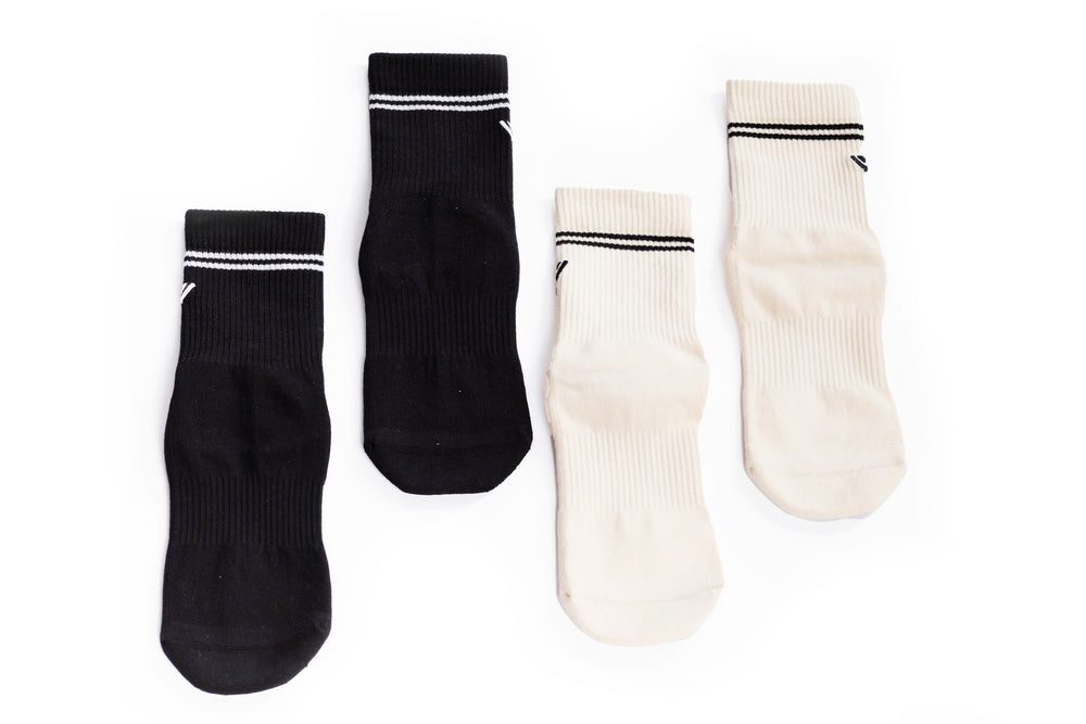 Classic 2-Pack Crew Grip Socks