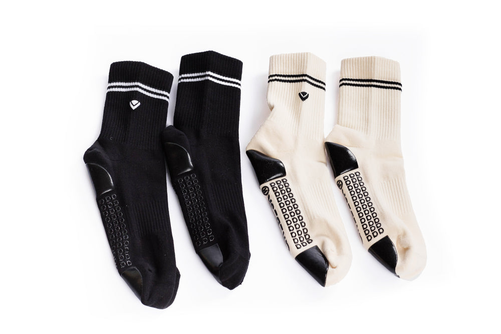 Classic 2-Pack Crew Grip Socks