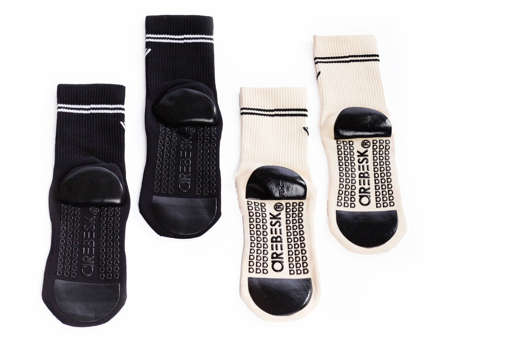Classic 2-Pack Crew Grip Socks