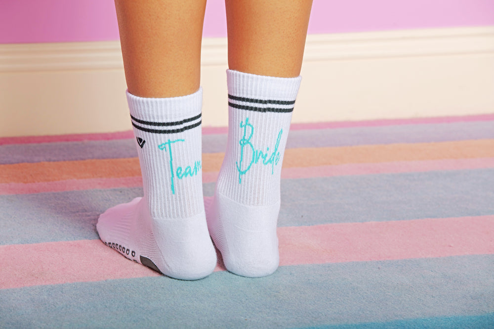 Team Bride Crew Grip Sock