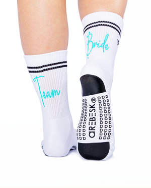 Team Bride Crew Grip Sock