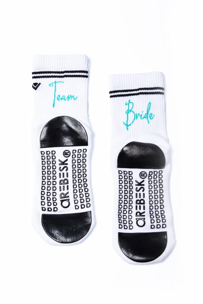 Team Bride Crew Grip Sock