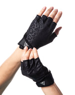 Grip Gloves- Black Leopard